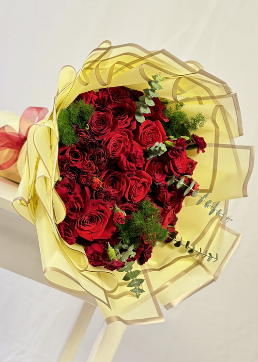 Elegant Red Rose bouquet