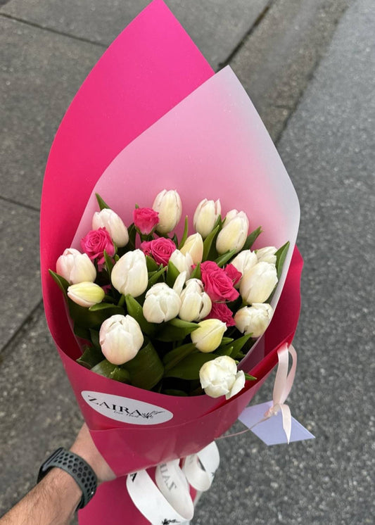 Blush Tulip Bouquet